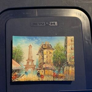 Paris Street Scene Canvas Art